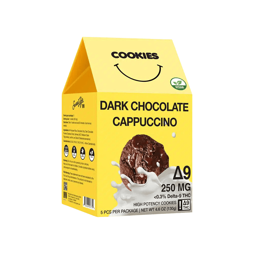 Cannabuben HHC Cookies Dark Chocolate Cappuccino