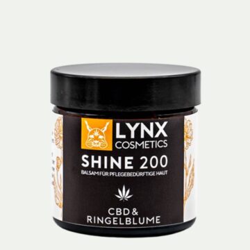 Lynx Cosmetics CBD Ringelblume Hautbalsam Shine
