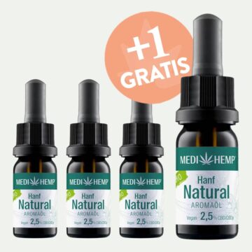 Medihemp Bio Hanf Natural 2,5 Vorteilspack