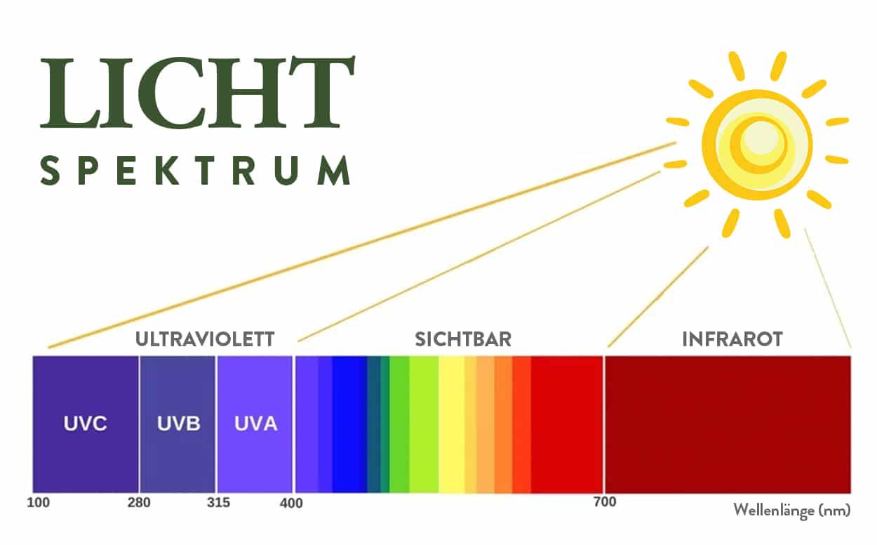 UV-Lichtspektrum