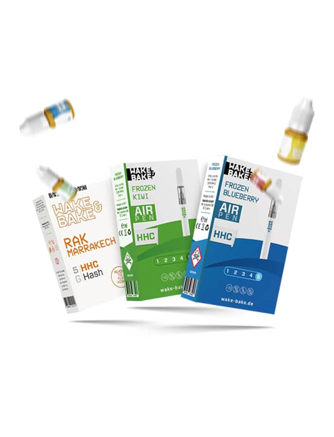 Wake and Bake HHC-Produkte