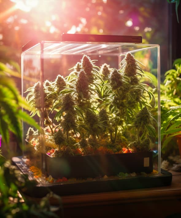 Growbox 60x60x180 und 60x60x160: Ideal für den legalen Cannabis-Eigenanbau