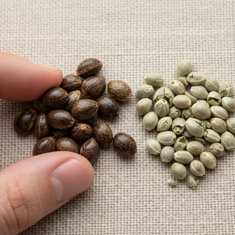 Die richtige Cannabis Samenqualität erkennen