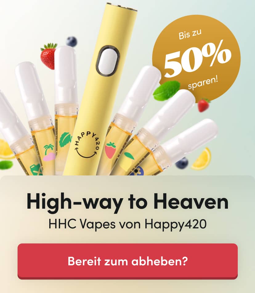 HHC Vape - Übersicht von Happy420