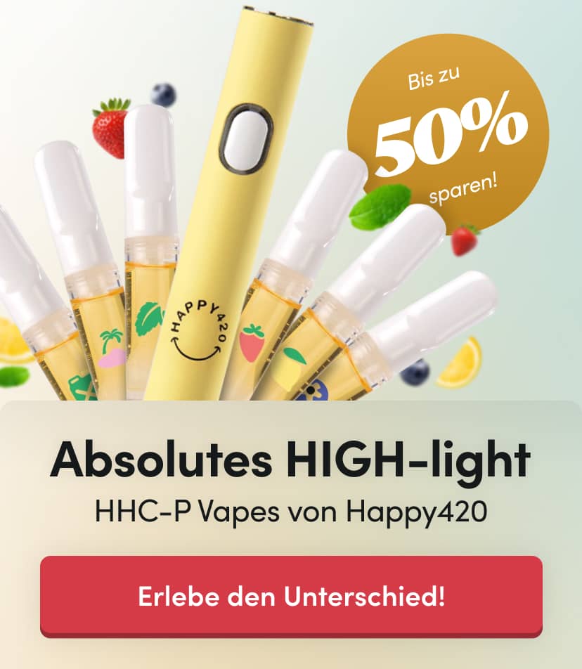 HHC-P Vape - Übersicht von Happy420