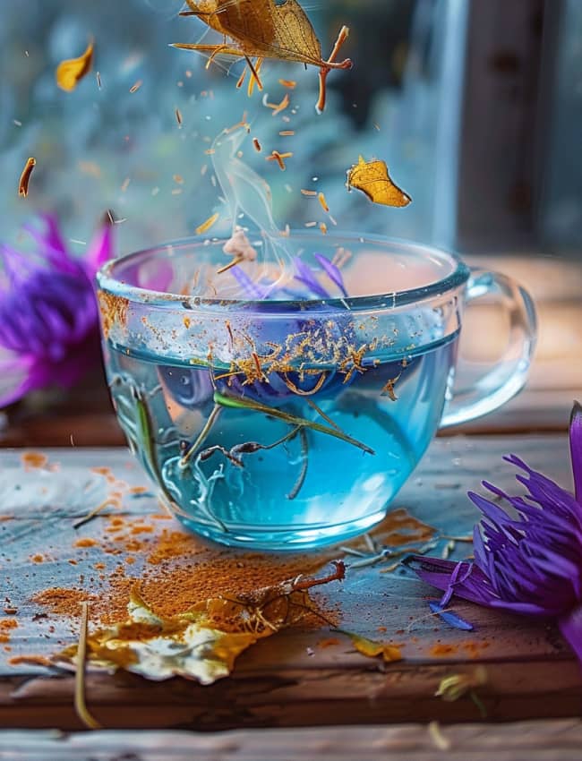 Zubereitung von blauem Lotus Tee: Einfache Anleitung für entspannende Wirkung