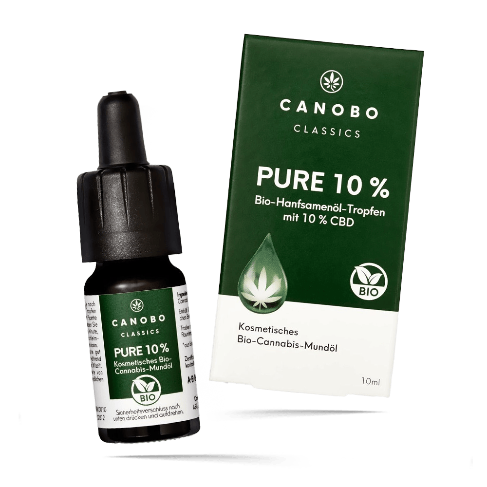 Canobo PURE 10% Bio CBD Öl