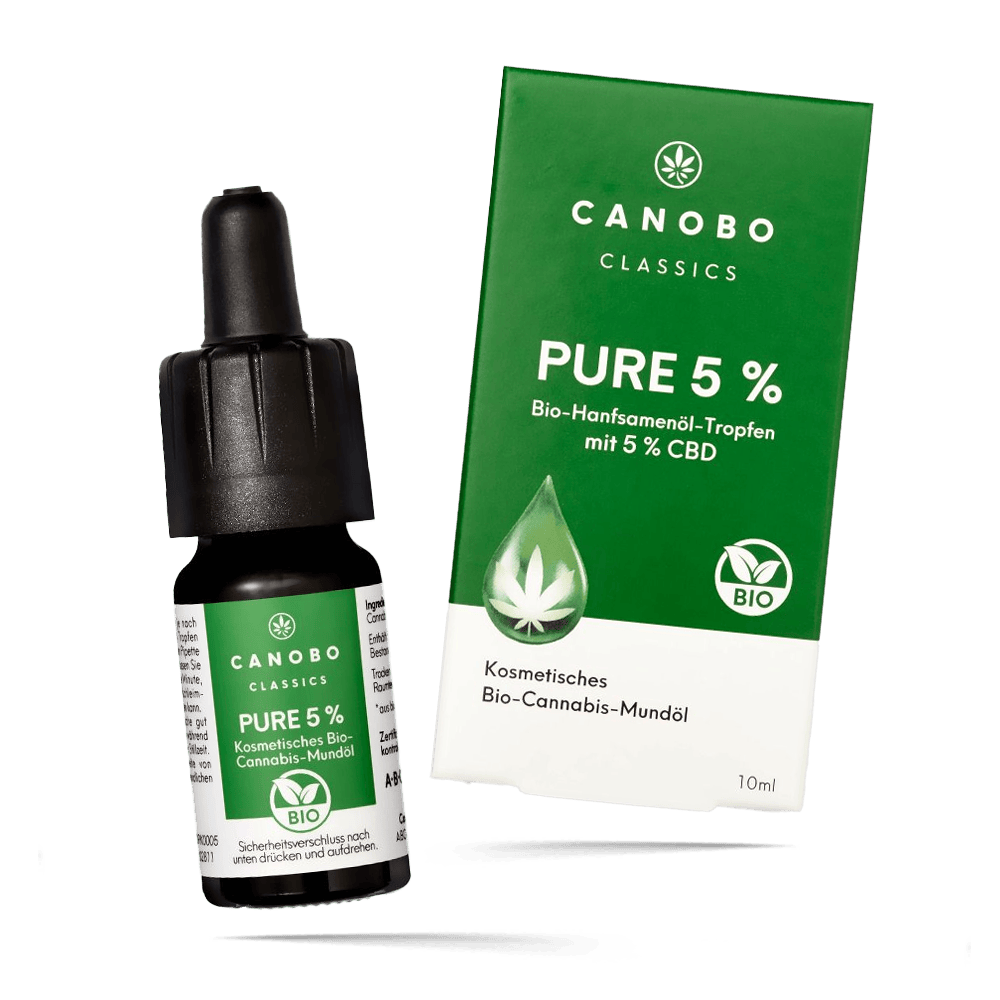 Canobo PURE 5% Bio CBD Öl