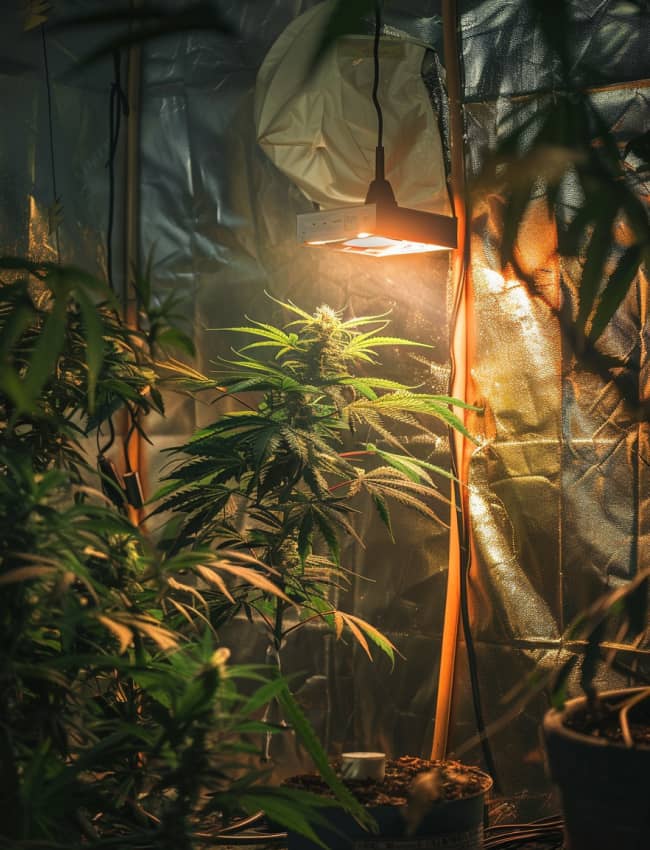 Vergleich zwischen Indoor- und Outdoor-Cannabisanbau