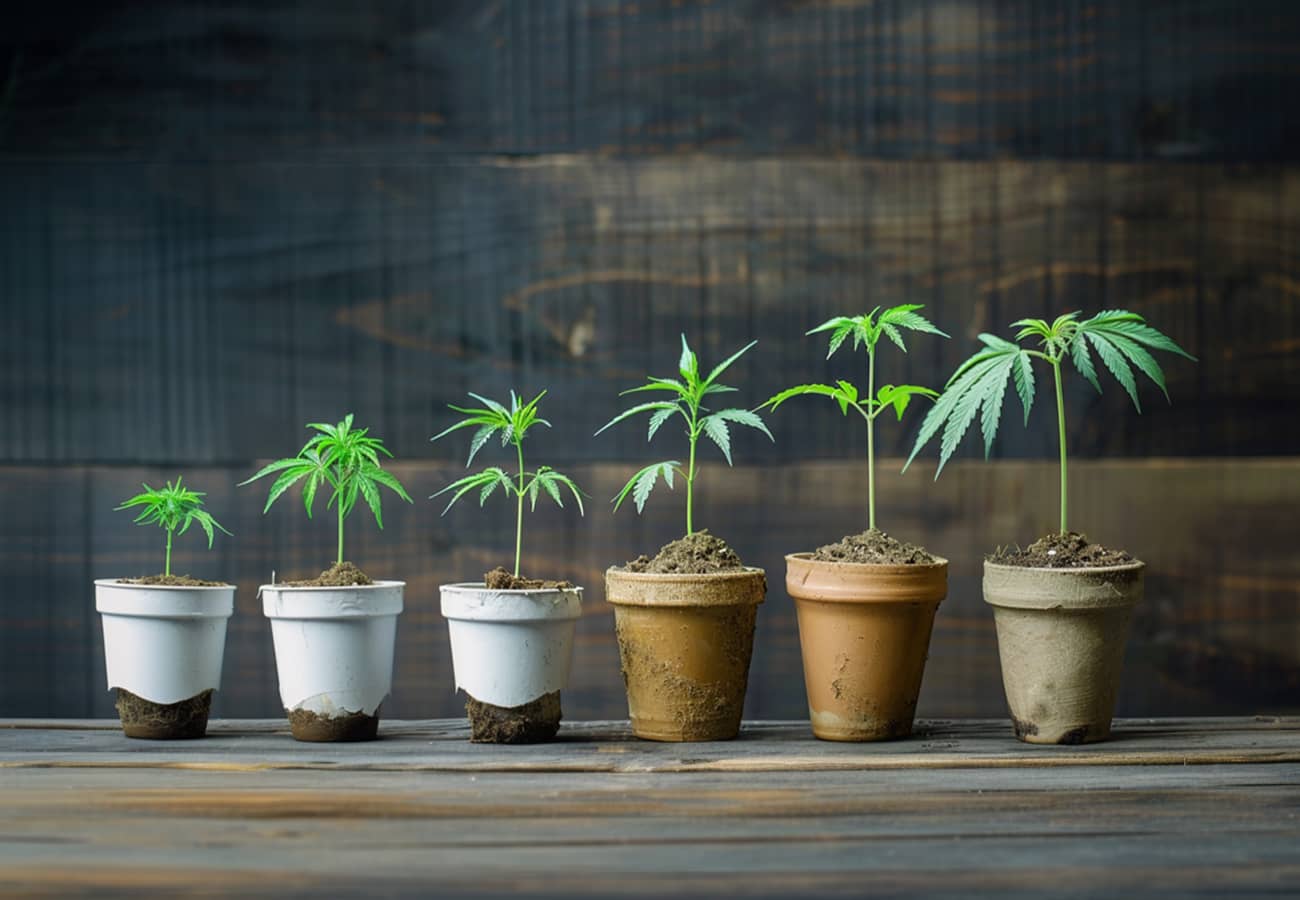 Cannabis Wachstumsphase