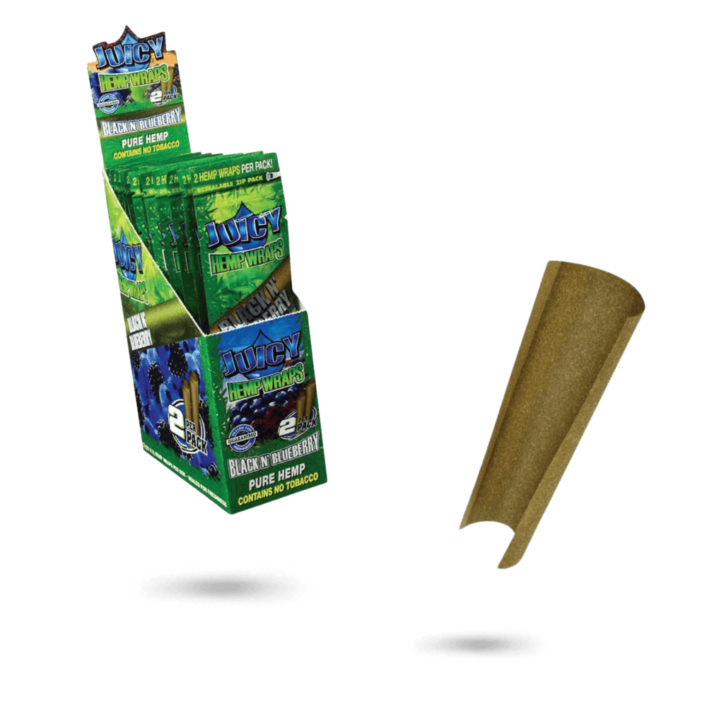 Juicy Jay's Hemp Wraps Blunt Blue