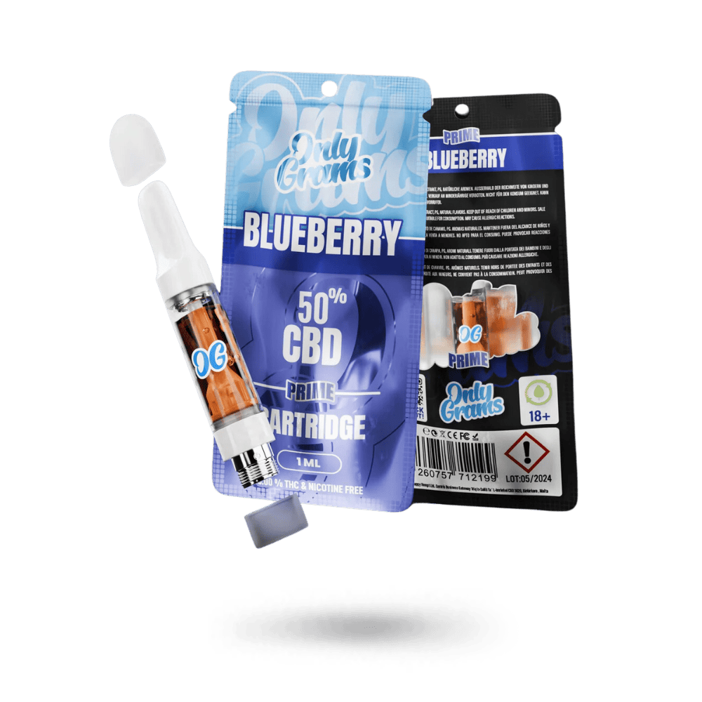 Only Grams CBD Kartusche Blueberry