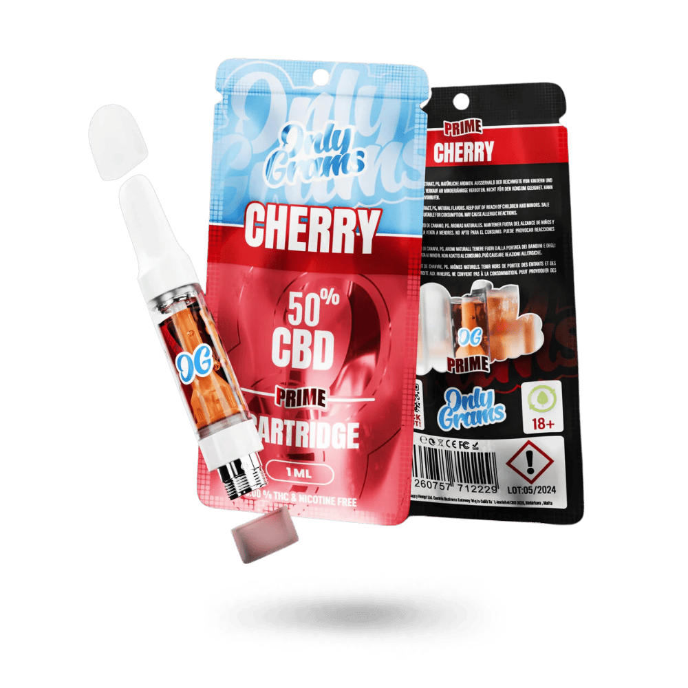 Only Grams CBD Kartusche Cherry