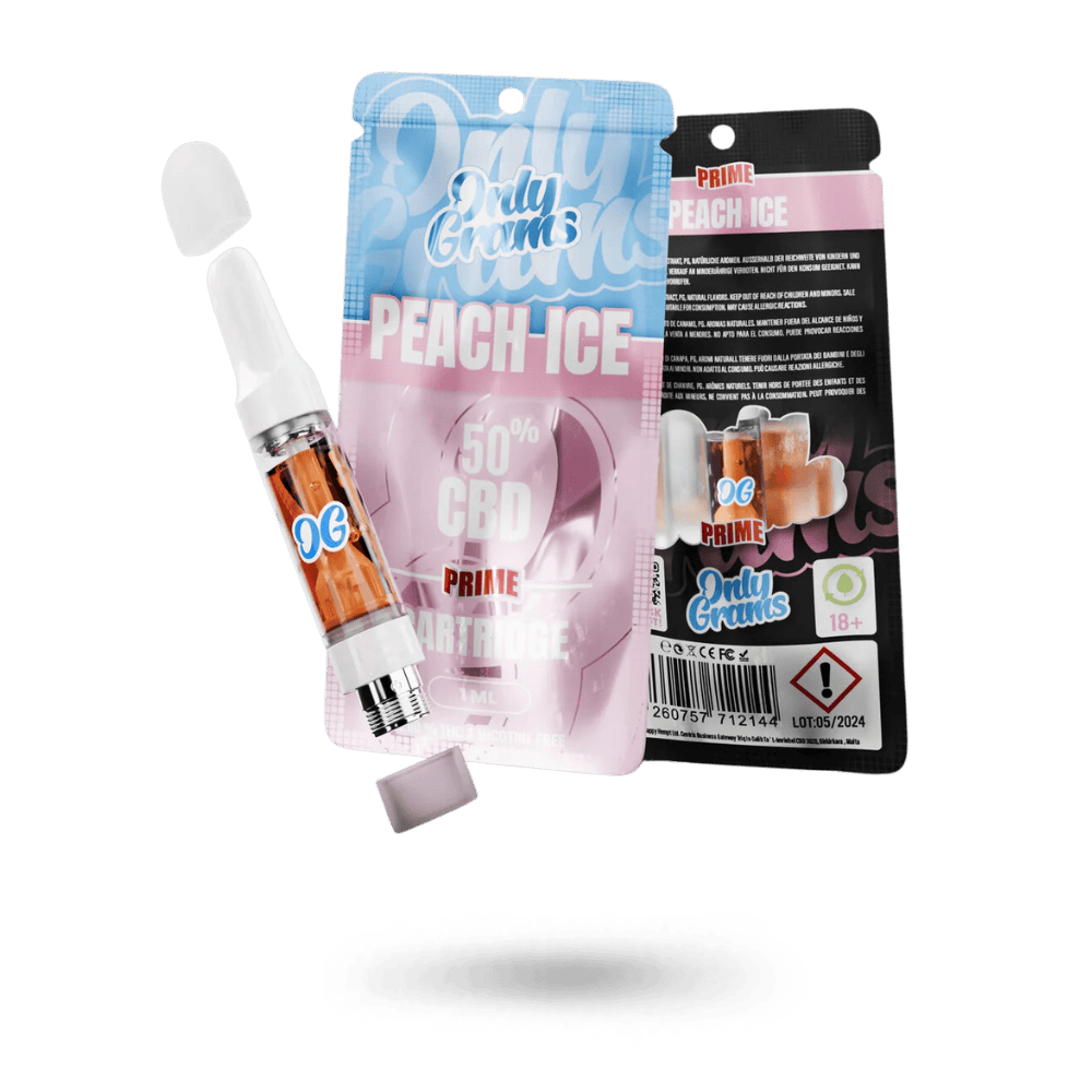 Only Grams CBD Kartusche Peach Ice