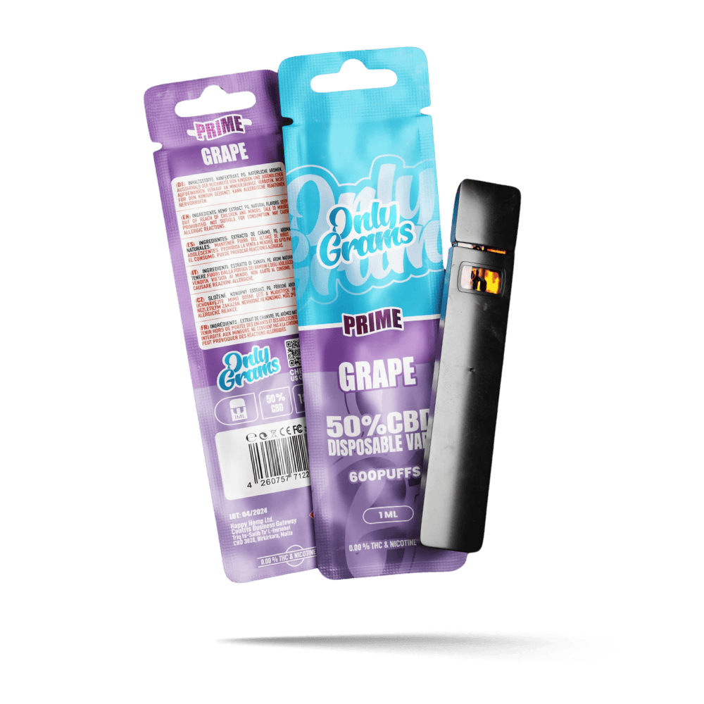 Only Grams CBD Vape Pen Grape