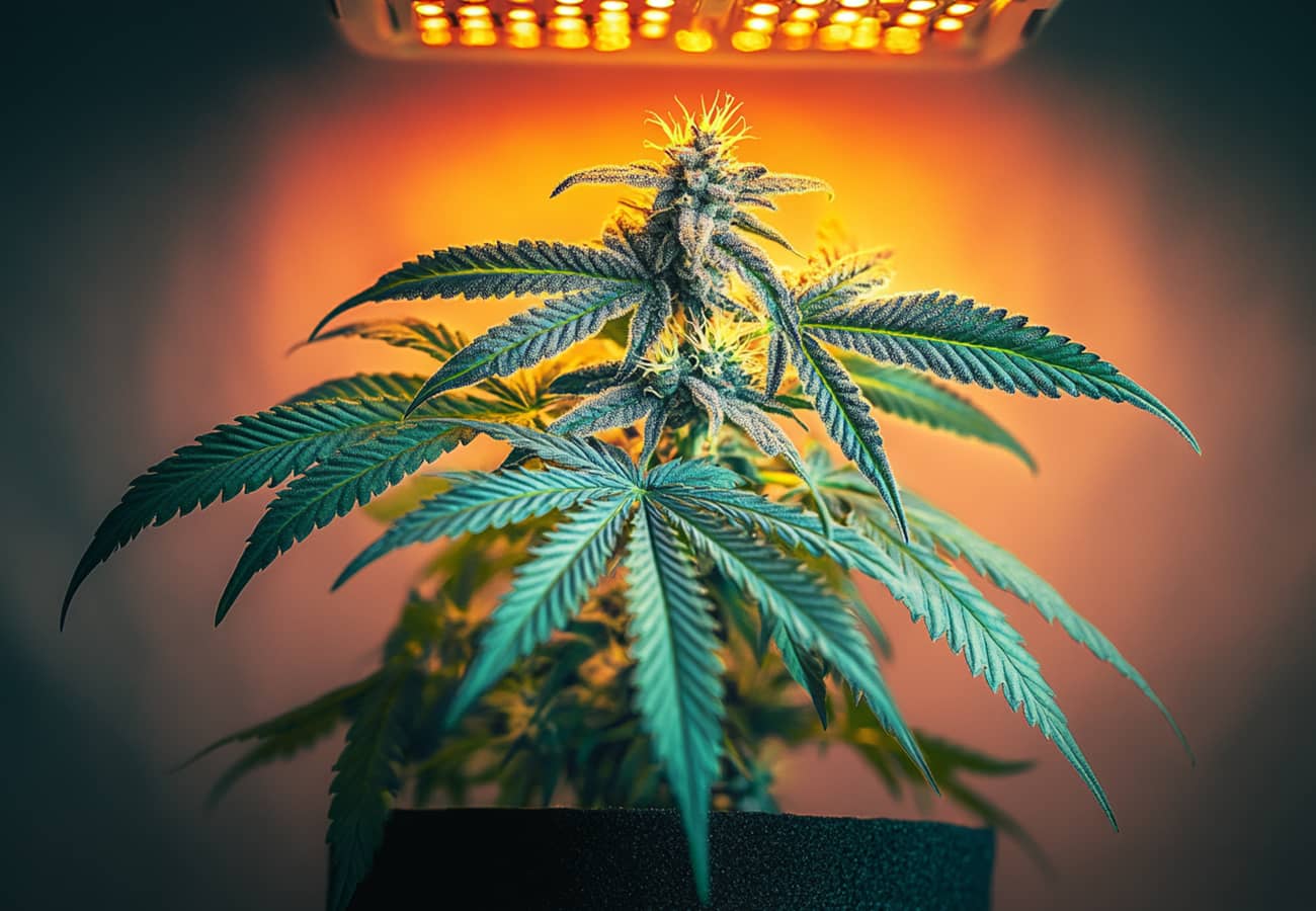 Cannabis zu viel Licht