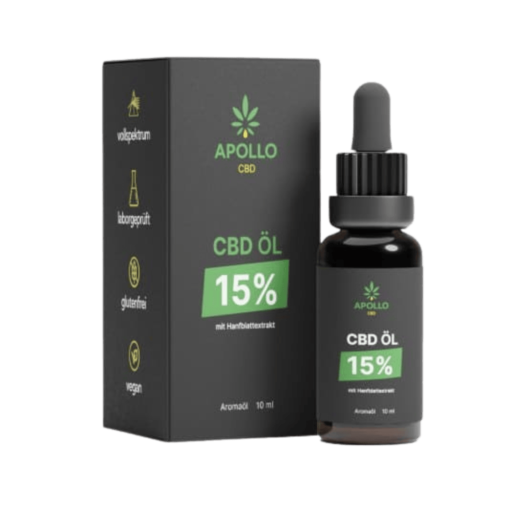 Apollo CBD Vollspektrum CBD Öl 15%