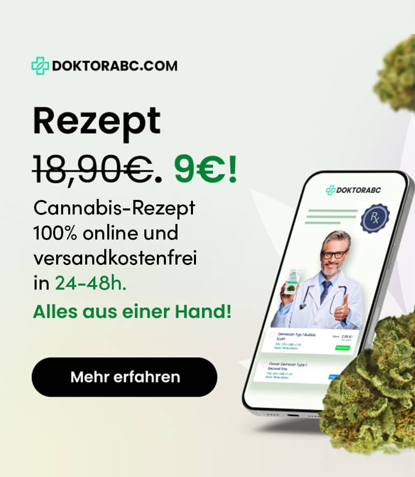 DOKTORABC Cannabis Rezept ab 9€