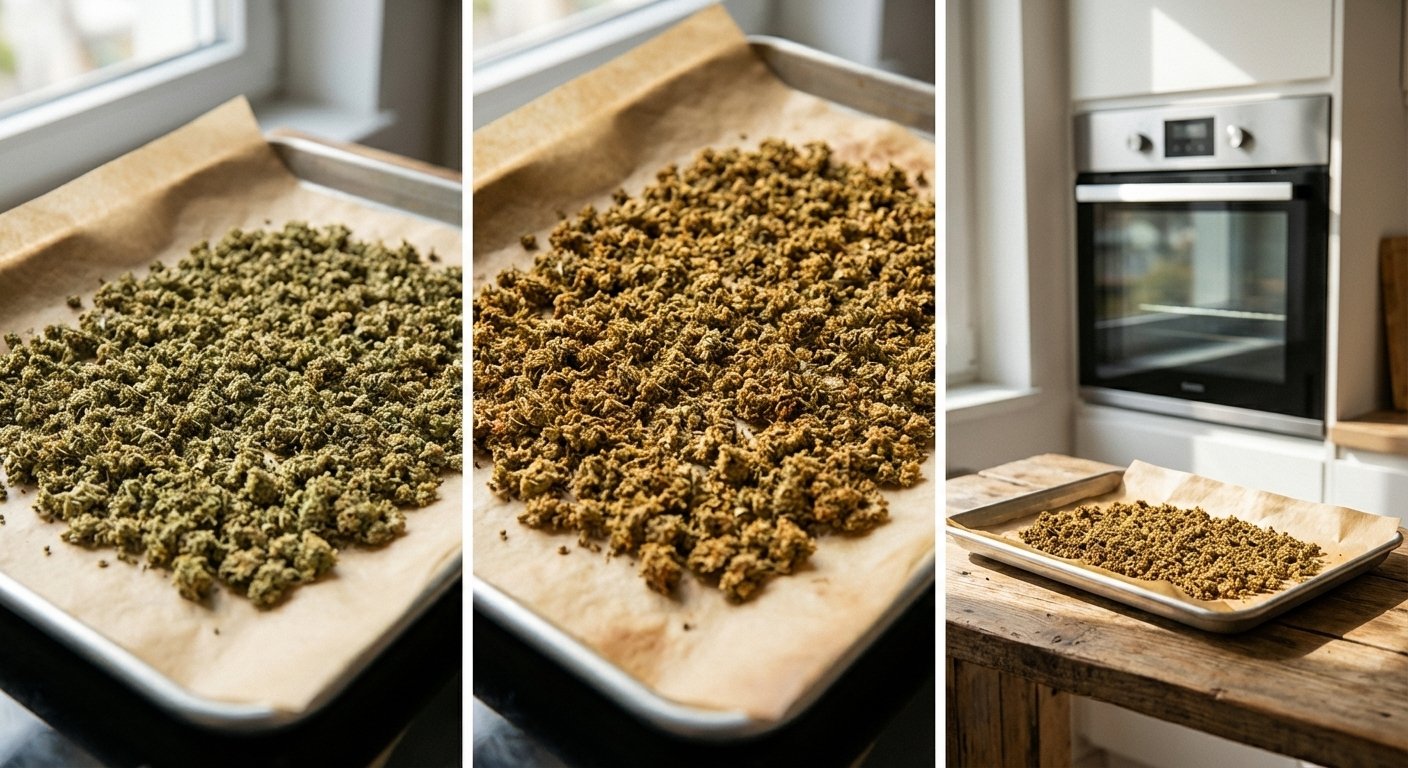 THC Lolly Decarboxylierung