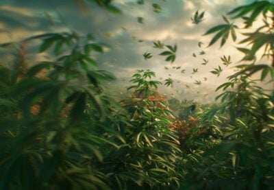 Cannabisblätter
