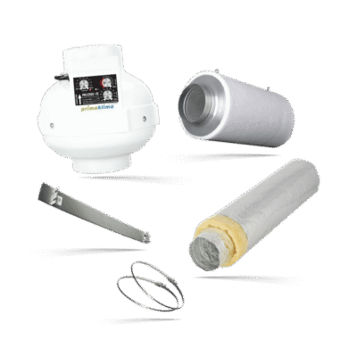 Longlife-Abluft-Set PK125EC-TC - Grow Guru
