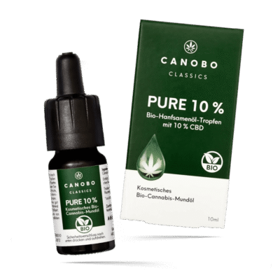 PURE 10% Bio CBD Öl – Canobo