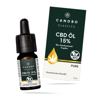 PURE 15% Bio CBD Öl – Canobo