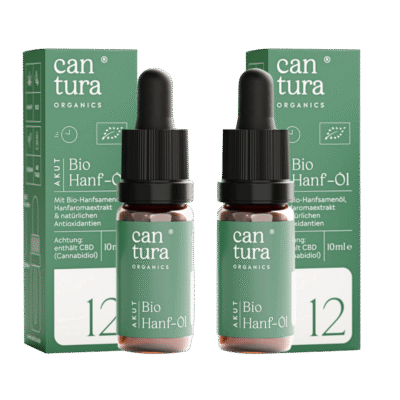 Akut CBD Öl 12% - 1+1 Spar-Angebot - Cantura
