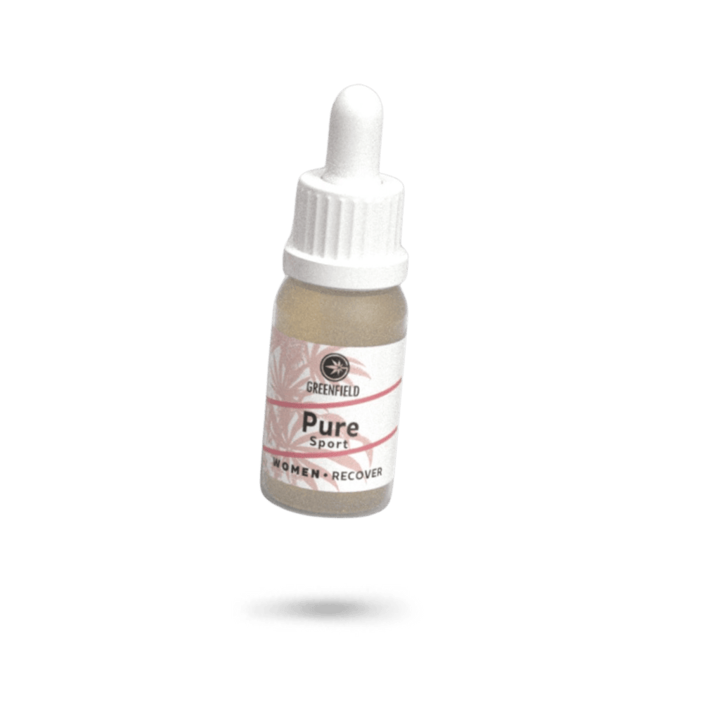 Greenfield Sport CBD Öl 5% Pure Recover WOMEN - Greenfield