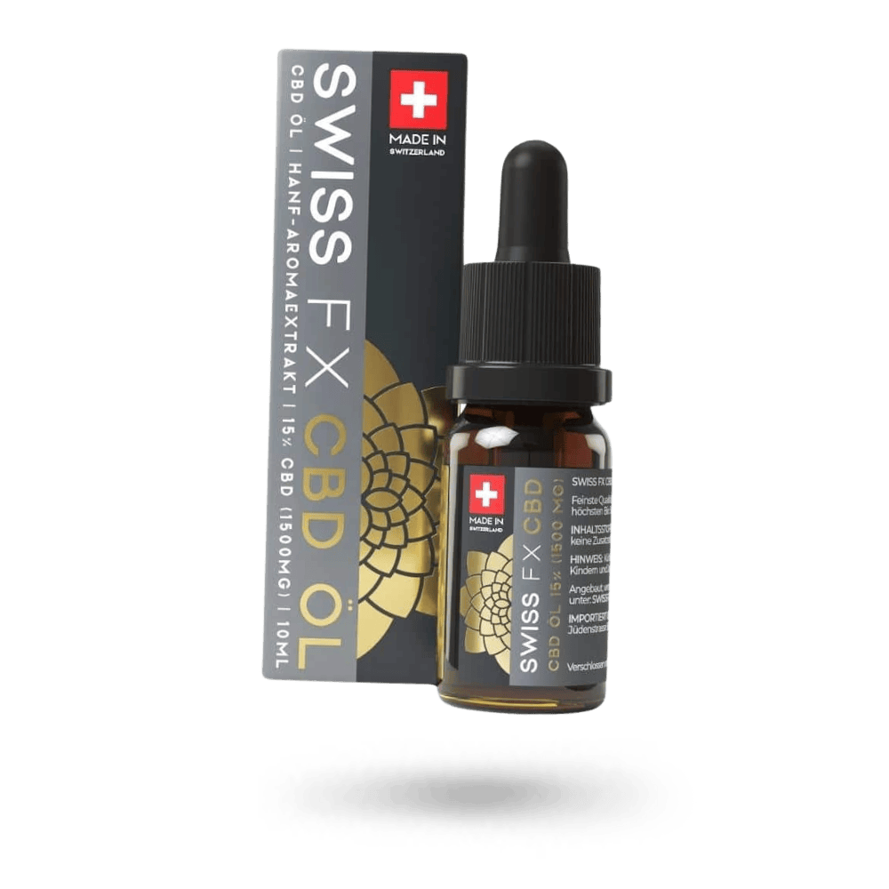 CBD Öl 15% Kaufe 4 zahle 3 - Swiss FX