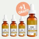 Gold CBD Öl 10% - 3+1 Spar-Angebot
