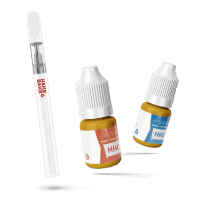 HHC-Liquid 2er-Set + Gratis Pen - Wake & Bake