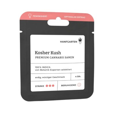 Kosher Kush Feminisiert – Hanfgarten