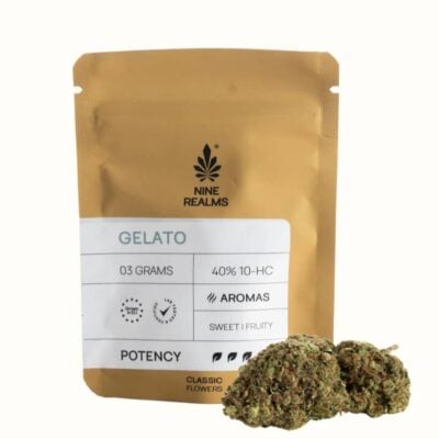 Nine Realms Gelato 10-OH-HHC Blüten