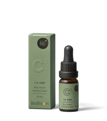 1% Bio CBD Öl 10 ml - BioBloom