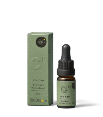 10% Bio CBD Öl 10 ml - BioBloom