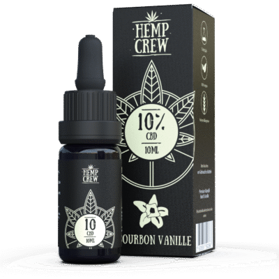 10% CBD Öl Bourbon Vanille - HempCrew