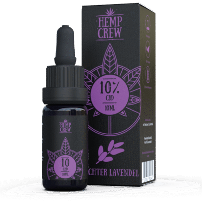 10% CBD Öl Echter Lavendel - HempCrew