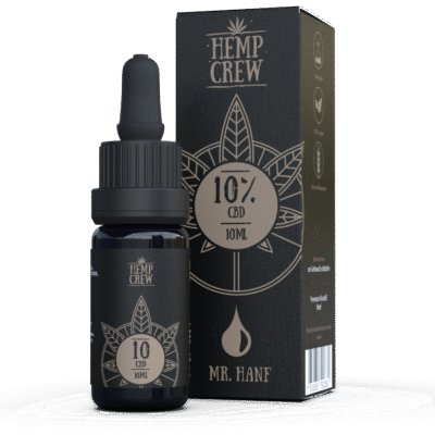 10% CBD Öl Hanf Natur - HempCrew