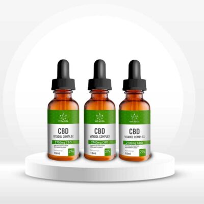 3 x Vitadol Complex CBD Öl 27% 10ml - CBDwelt