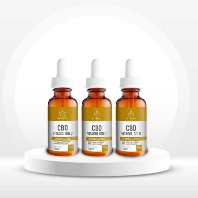 3 x Vitadol Gold CBD Öl 10% 10ml - CBDwelt