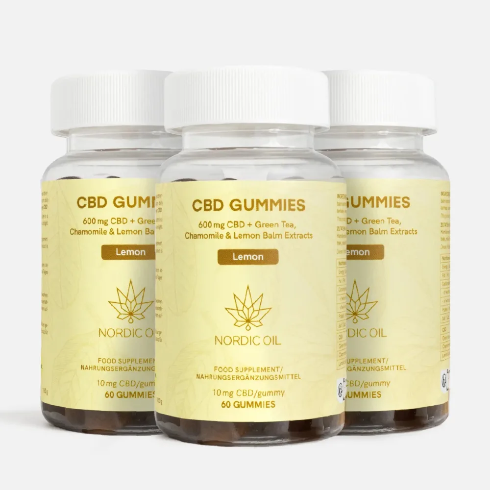 3FÜR2 CBD Fruchtgummies CHILL - Nordic Oil