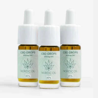 3FÜR2 CBD Öl Plus 20% - Nordic Oil