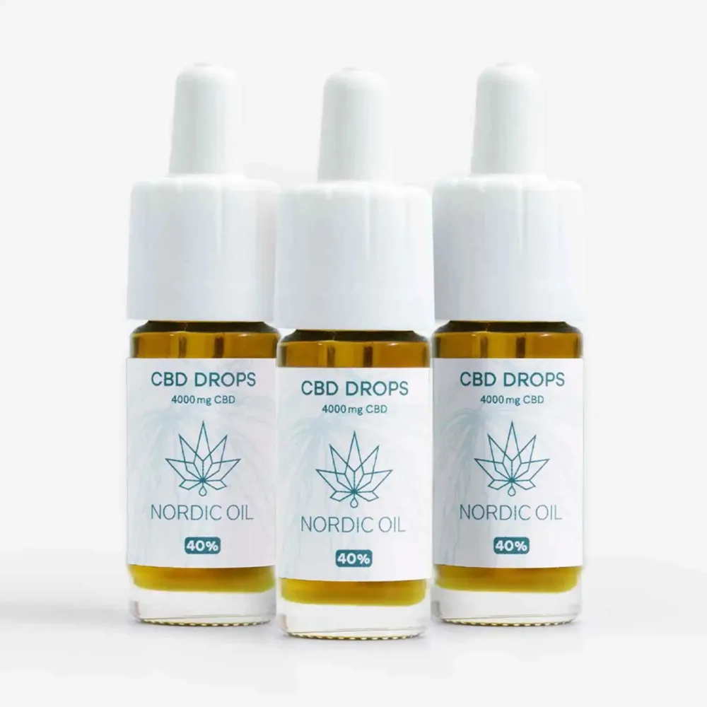 3FÜR2 CBD Öl Plus 40% - Nordic Oil