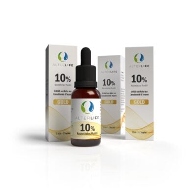 3x AlterLife CBD Gold Öl 10% - Hempamed