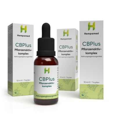3x CBPlus 500 mg Pflanzenaktivkomplex - Hempamed