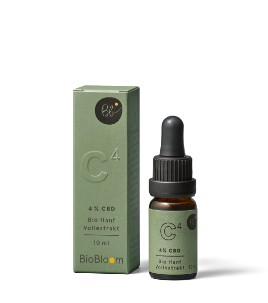 4% Bio CBD Öl 10 ml - BioBloom