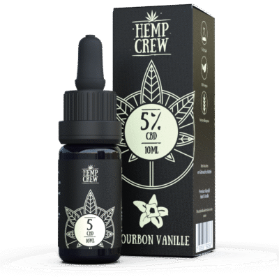 5% CBD Öl Bourbon Vanille - HempCrew