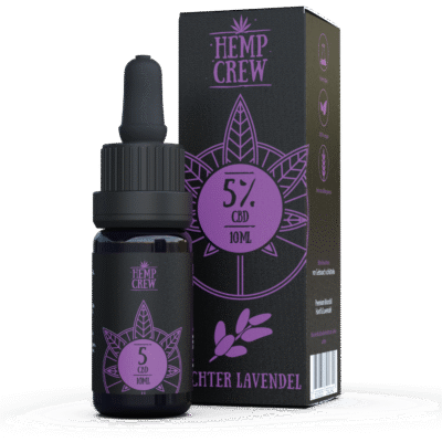 5% CBD Öl Echter Lavendel - HempCrew