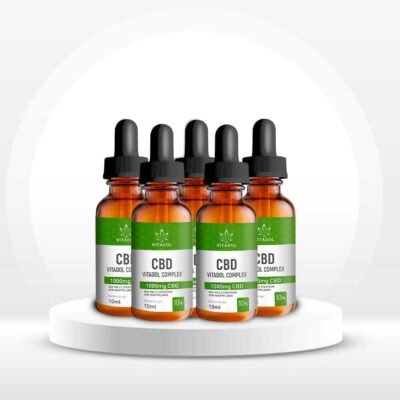 5 x Vitadol Complex CBD Öl 10% 10ml - CBDwelt
